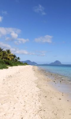 Mauritius Turquoise waters and lengthy stretches of white sand.